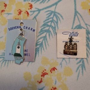 Vintage 60s Souvenir Charms Hollywood See No Evil